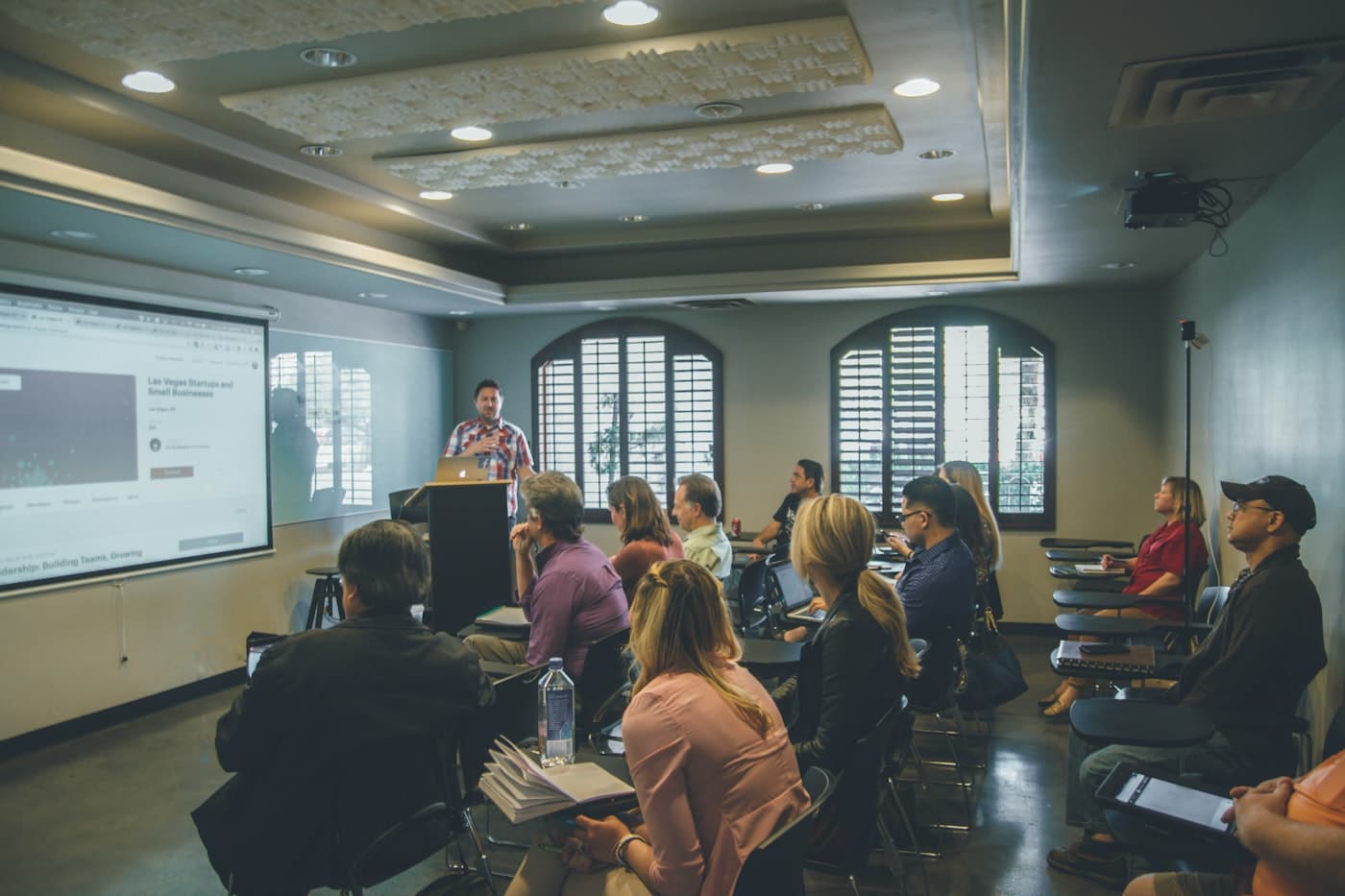 Training session for construction professionals